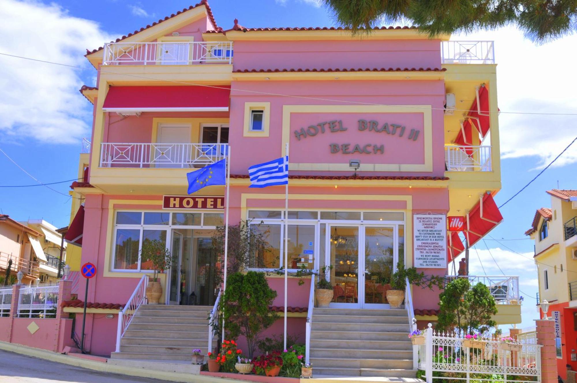 Brati II Beach Hotel Arkoudi Bagian luar foto