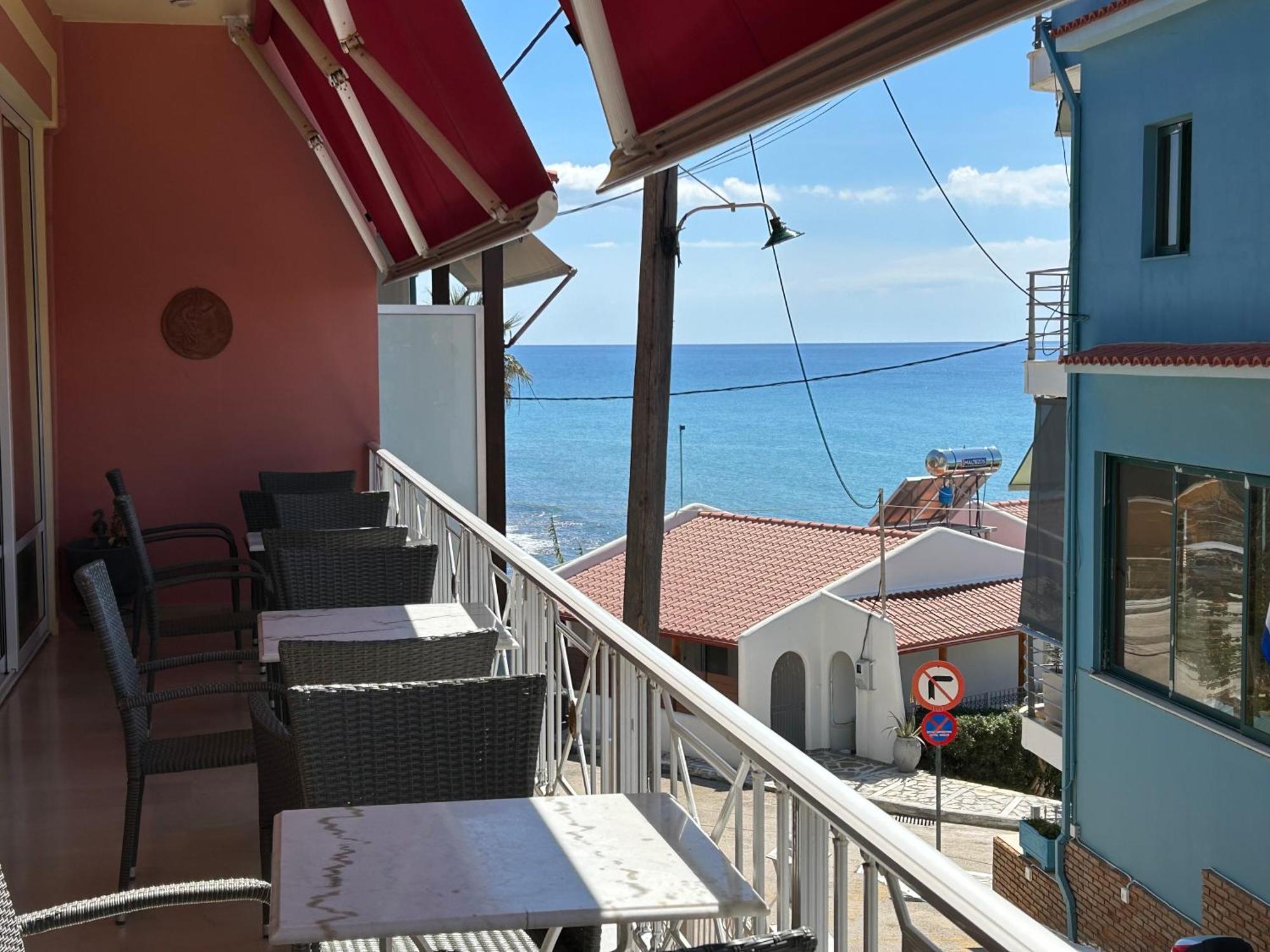 Brati II Beach Hotel Arkoudi Bagian luar foto