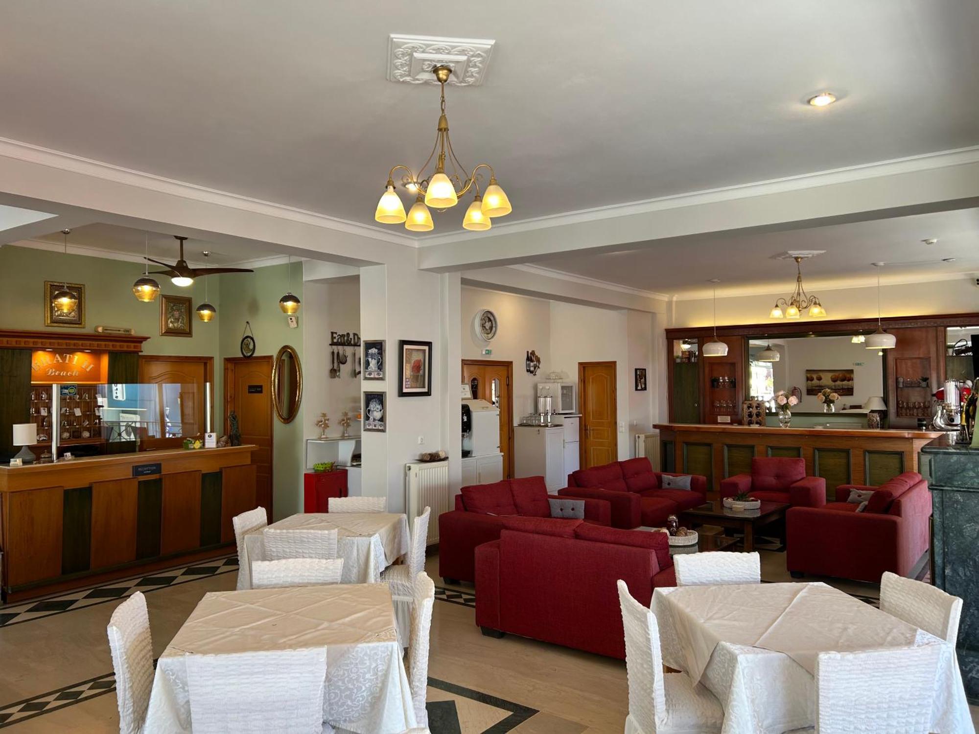 Brati II Beach Hotel Arkoudi Bagian luar foto